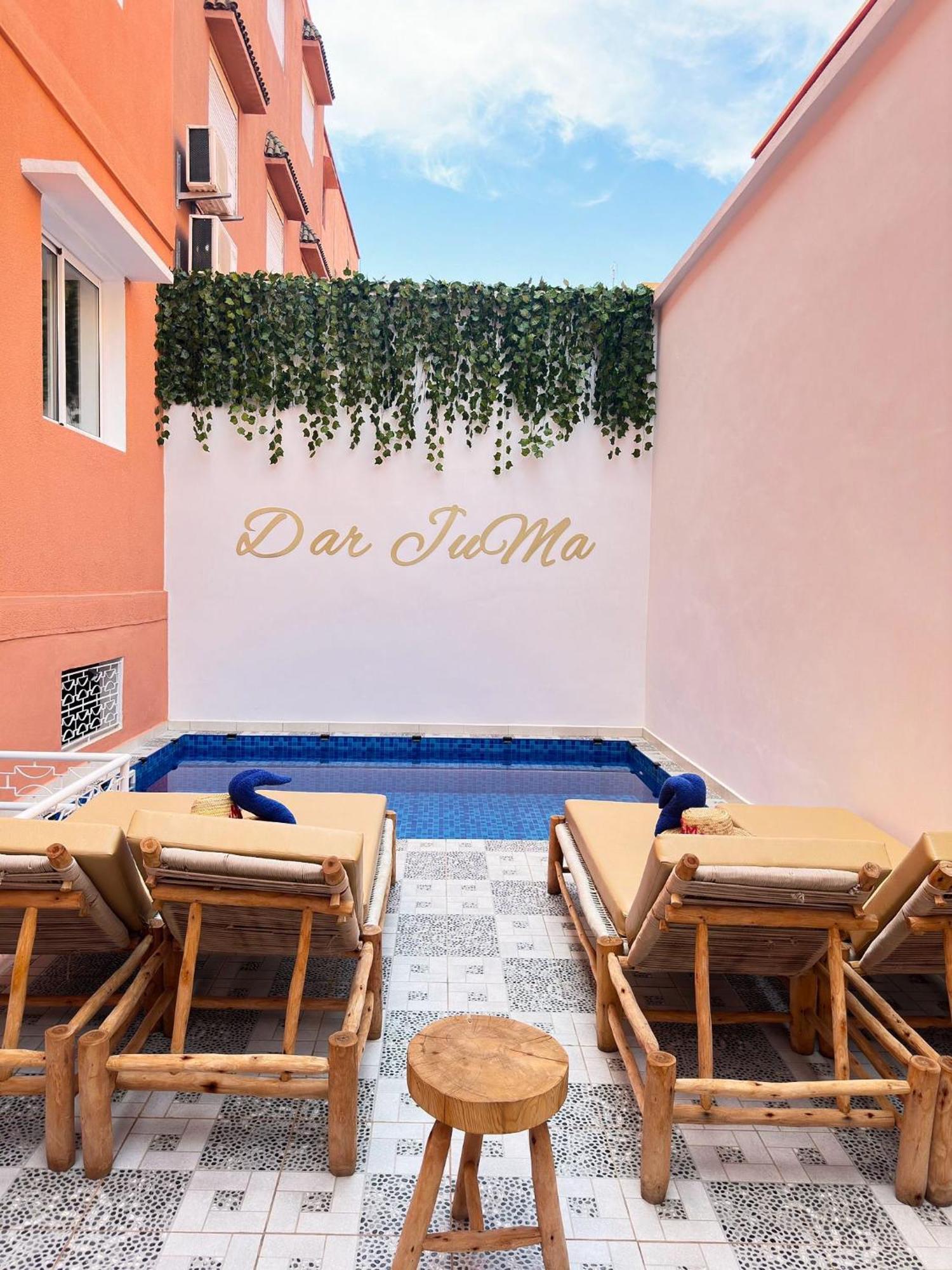 Riad Dar Juma, Suites & Appartements, Spa & Piscine Chauffee Marrakesh Exteriör bild