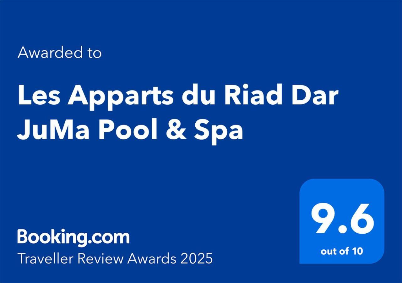 Riad Dar Juma, Suites & Appartements, Spa & Piscine Chauffee Marrakesh Exteriör bild